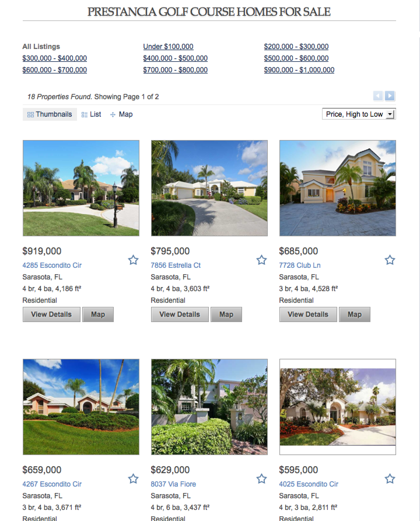Prestancia Properties for Sale